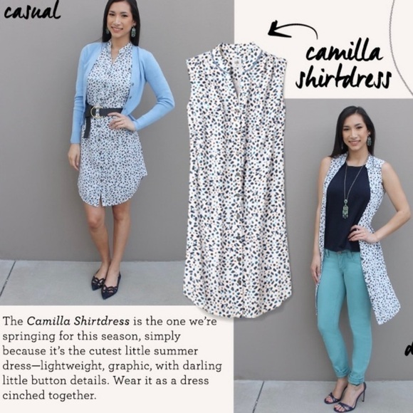 Cabi Leopard Print Shirtdress or Cover-Up – Size Small - Picture 3 of 16